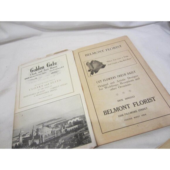 BRIDE'S COOK BOOK Vintage San Francisco Del Monte 1920s ? - Picture 5 of 9